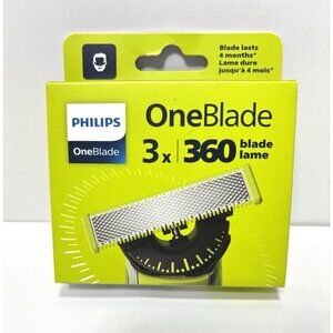 Philips One Blade 360 Replacement Blades (3-pack), New